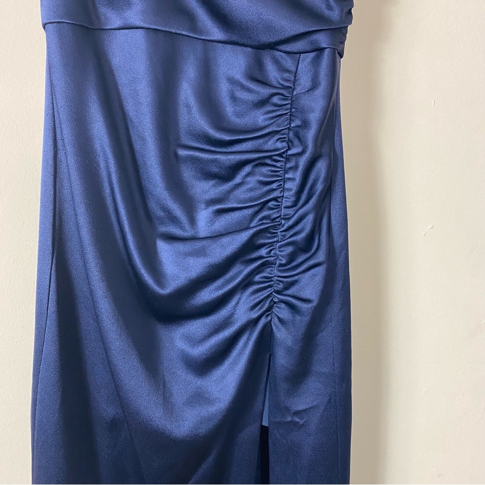 Alice + Olivia Navy Midi Dress - Picture 11 of 16